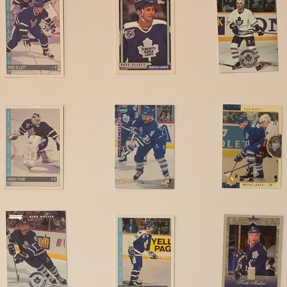 Toronto Maple Leafs - Lot of 26 Vintage NHL Hockey Cards 1990s - Picture 2 of 7